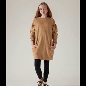 Athleta Girl Crazy Karma Fleece Girls Dress